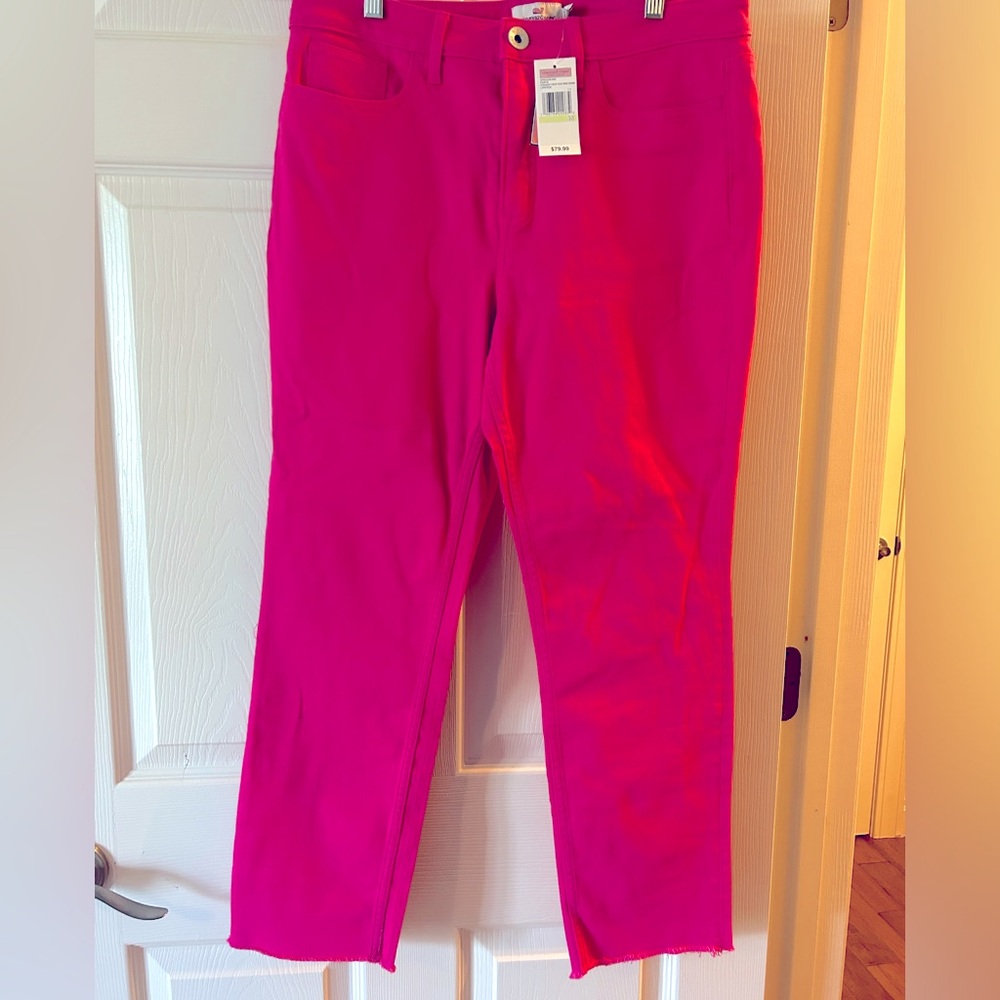 Vineyard Vines NWT Pink Jeans, size 30